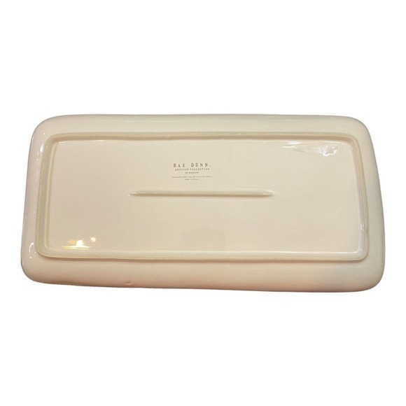 Rae Dunn Just Married‎ Large 14" Platter Tray Doves Hearts Artisan Collection - Picture 2 of 3